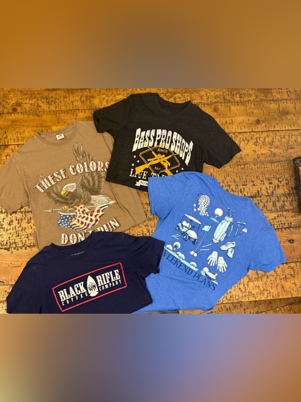 Men’s Assorted T-Shirt Bundle all size M